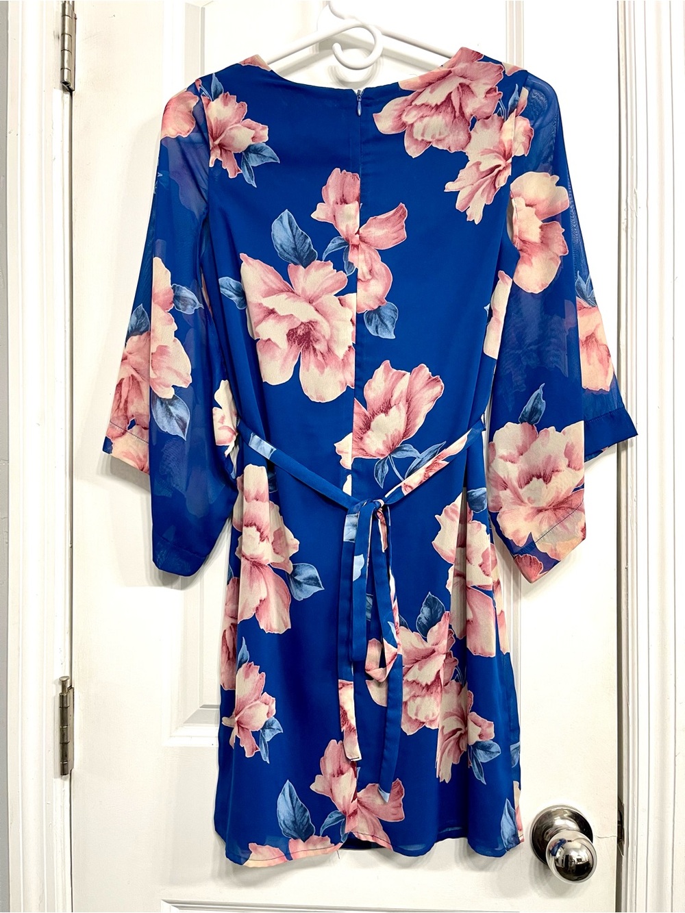 Lulus Joyful Noise Blue Floral Print Mini Dress - Picture 3 of 8